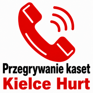 Przegrywanie kaset hurt ul. Warszawska 147, 25-547 Kielce GPS: 50.8947, 20.6483