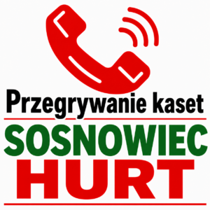 Przegrywanie kaset hurt ul. Bohaterów Monte Cassino 40, 41-219 Sosnowiec GPS: 50.2869, 19.1645