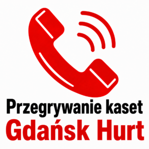Przegrywanie kaset hurt ul. Władysława Czermińskiego 5A, 80-174 Gdańsk GPS: 54.322916, 18.554002