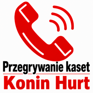 Przegrywanie kaset hurt ul. Wyszyńskiego 22, 62-510 Konin GPS: 52.2289, 18.2676