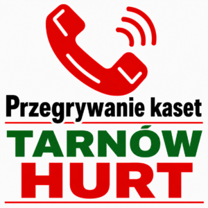 Przegrywanie kaset hurt ul. Bitwy pod Studziankami 5, 33-100 Tarnów GPS: 50.0207, 20.9693