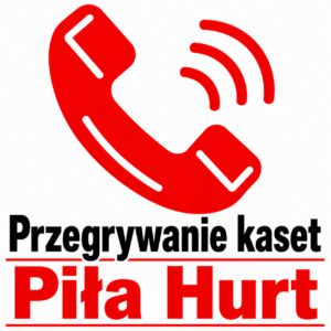 Przegrywanie kaset hurt ul. Bydgoska 135, 64-920 Piła GPS: 53.1518, 16.7555