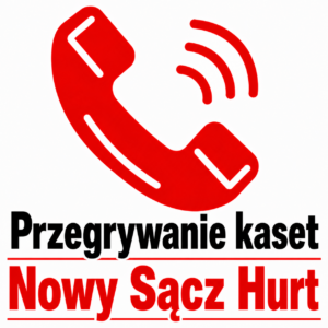 Przegrywanie kaset hurt ul. Lwowska 140, 33-300 Nowy Sącz GPS: 49.6186, 20.7157