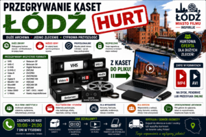 Przegrywanie Kaset Łódź HURT