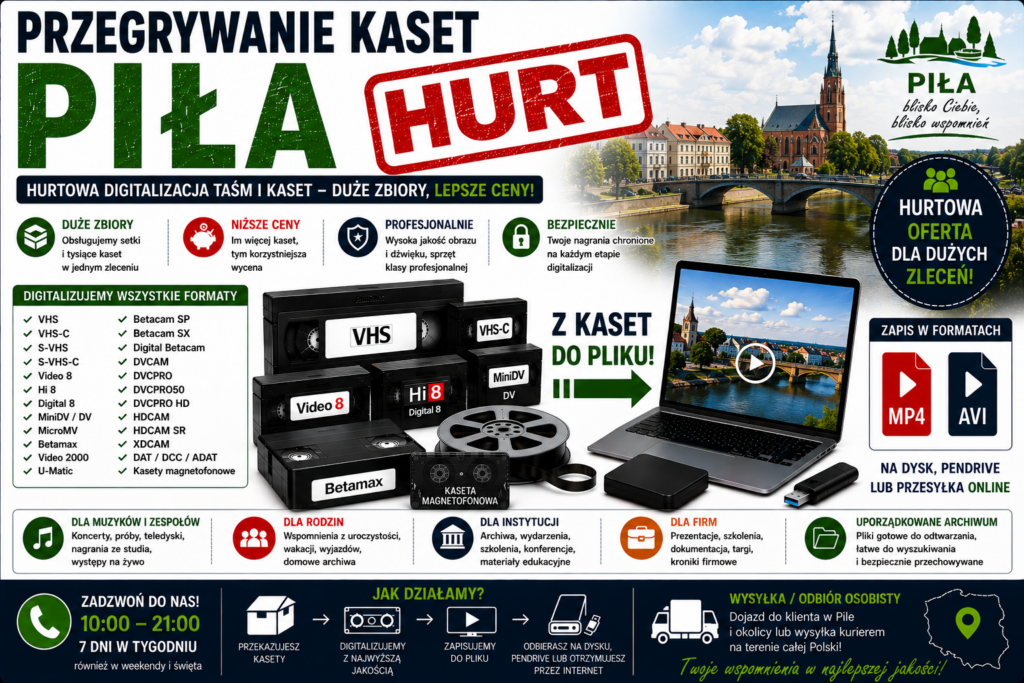 Przegrywanie Kaset Piła HURT