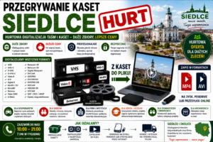 Przegrywanie Kaset Siedlce HURT