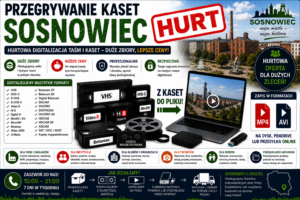 Przegrywanie Kaset Sosnowiec HURT