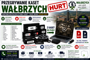 Przegrywanie Kaset Wałbrzych HURT