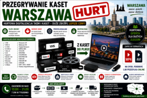 Przegrywanie Kaset Warszawa HURT
