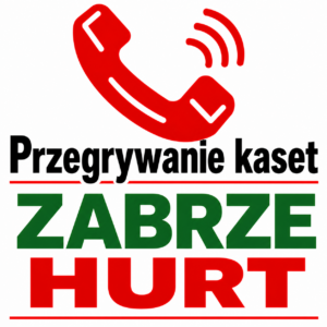 Przegrywanie kaset hurt ul. Wolności 262, 41-800 Zabrze GPS: 50.3057, 18.7864