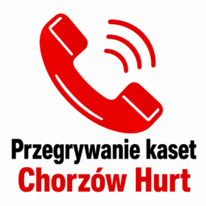 Przegrywanie kaset hurt ul. Strzelców Bytomskich 3, 41-500 Chorzów GPS: 50.3036, 18.9519
