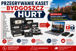 Przegrywanie Kaset Bydgoszcz HURT