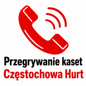 Przegrywanie kaset hurt al. Armii Krajowej 68, 42-215 Częstochowa GPS: 50.83025, 19.11455